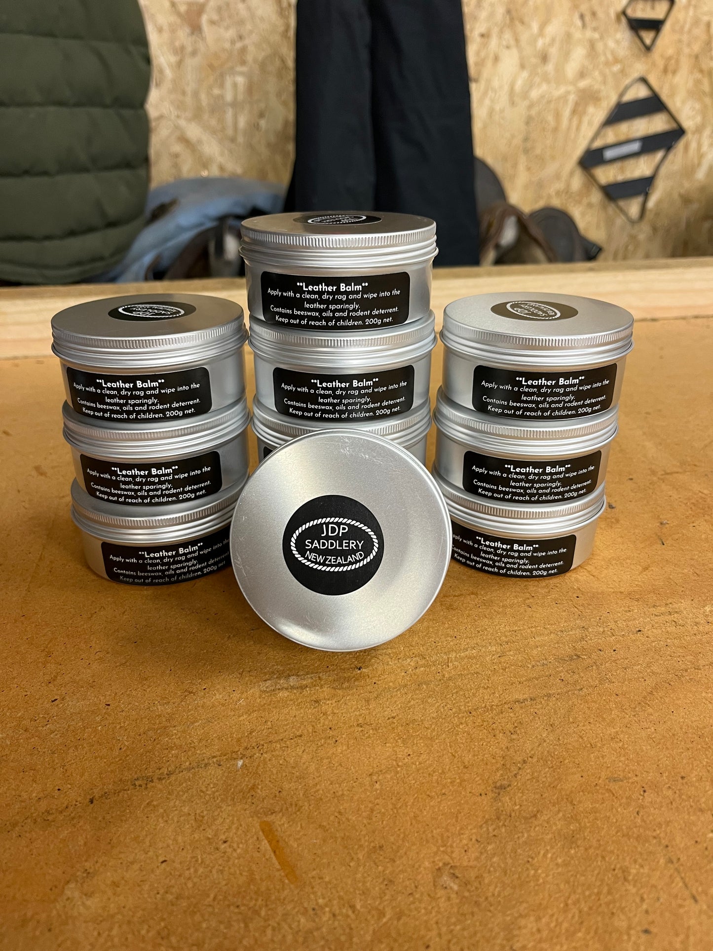 Leather balm